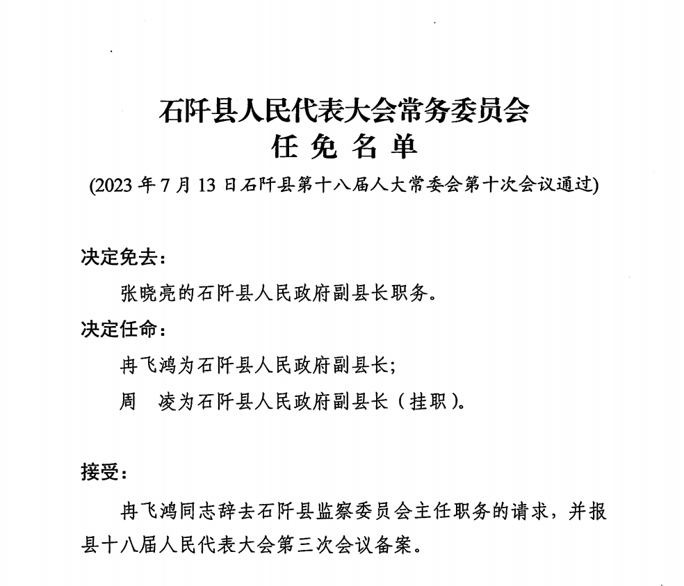 新邵人事任免最新消息：解读干部调整对地方发展的影响