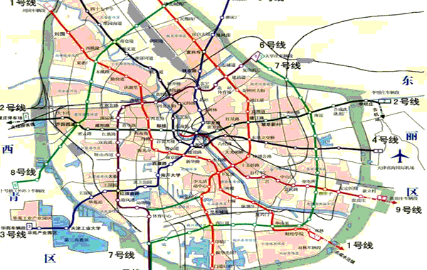 天津市交通图最新版深度解读：路网规划、枢纽建设及未来展望